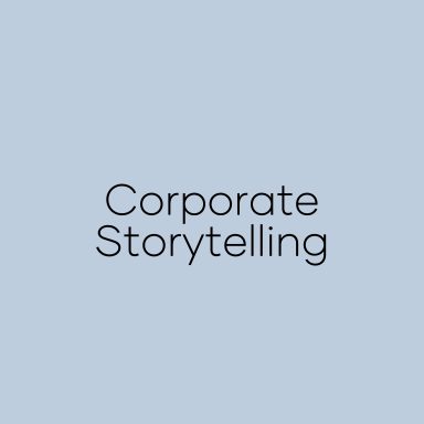 Corporate Storytelling