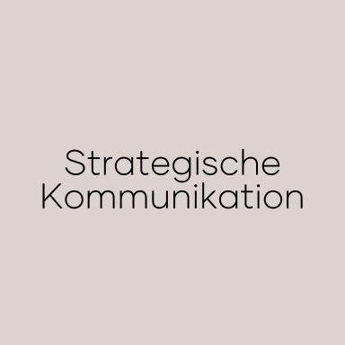 Strategische Kommunikation